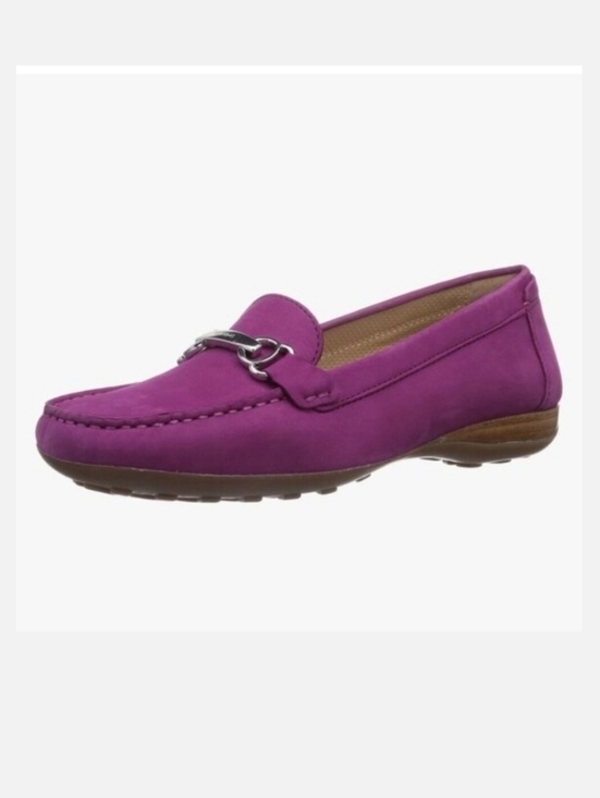 Geox Shoes - GEOX | Respira Fuchsia Pink Suede Loafers Sz 37